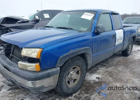 2003 Chevrolet Silverado 1500 Work Truck из США, поврежденный, VIN 2GCEC19X731136718